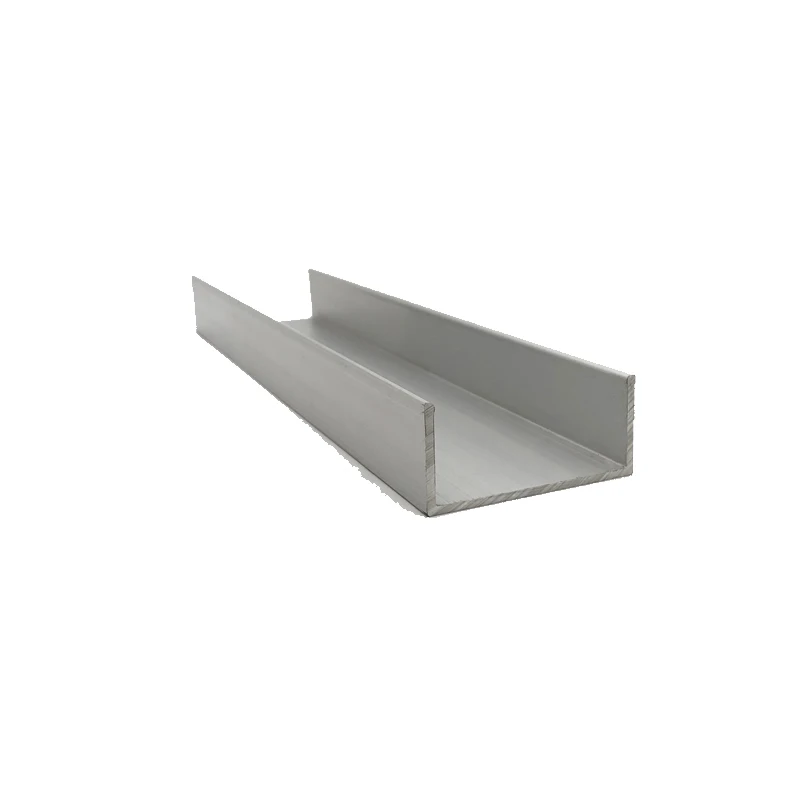 U-shape  Aluminum, 54mm x 25mm x 2mm,Outer width 54mm, length 50cm,aluminum alloy glass covered edge strip