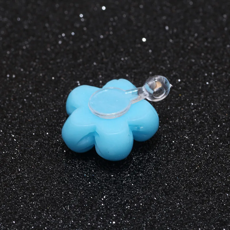 500pcs/Bag DIY Resin Rings Pendants Slime Cartoon Chidren Toys Beads Girl Gift Dress Up Accessories Party Kids Cute Crafts Toy