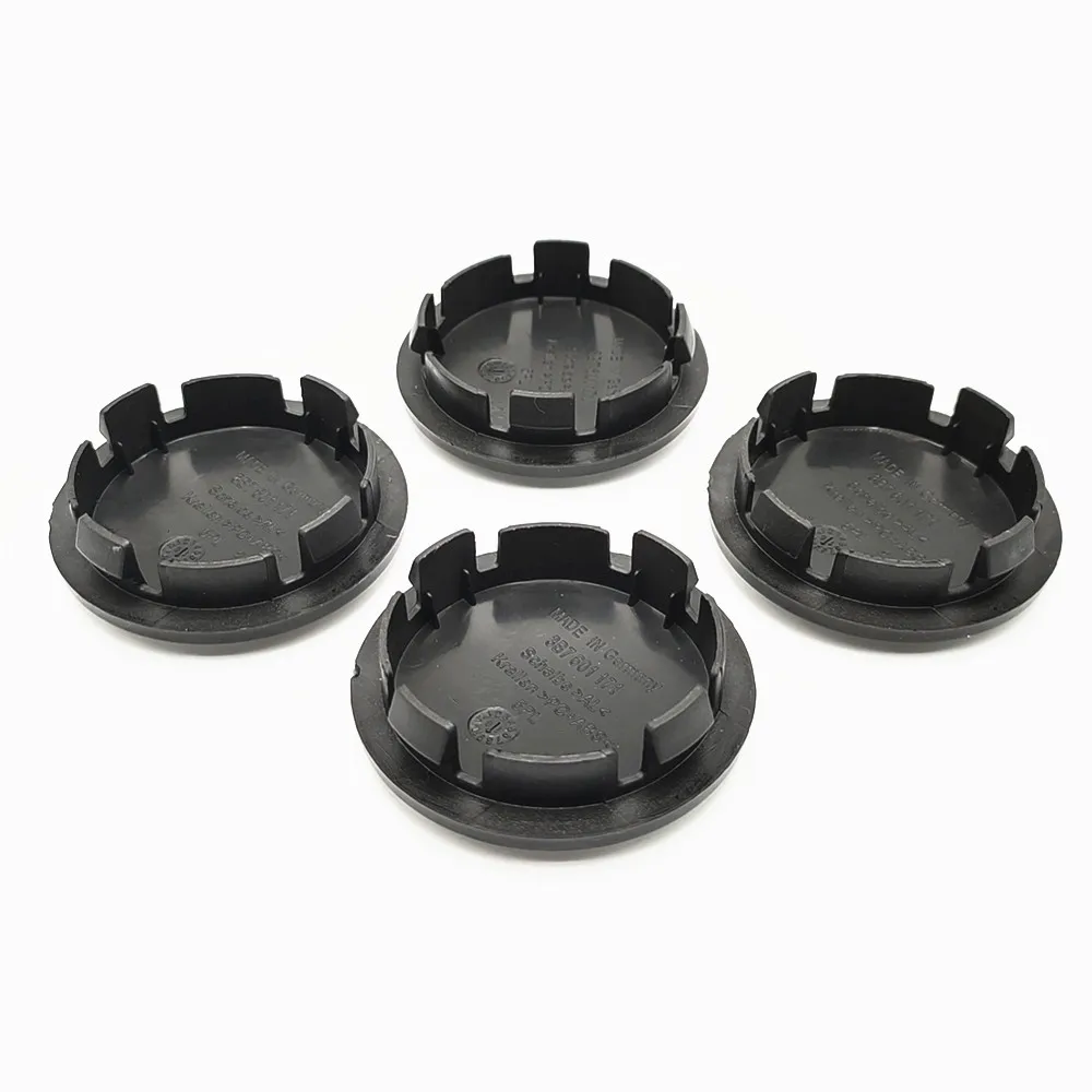 65mm Black Car Wheel Center Caps Hub Cover For Touran Beetle Golf Bora Sharan Tiguan 3B7601171 3B7 601 171