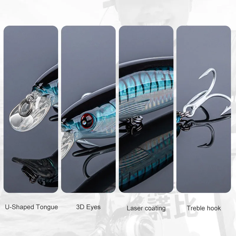 Señuelos curricán Noeby – 140mm 45g buceo profundo - imagen 2