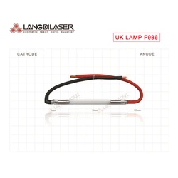 F986 UK FIRST LIGHT IPL Flash Lamp /  Size 7*50*90F /  IPL Flash Lamp For Cosmetic Laser Using