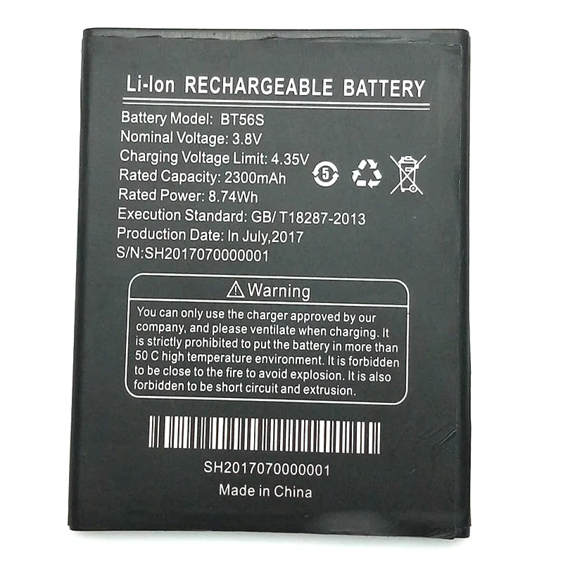 

New High Quality Replacement Battery Bt56s for Zopo Zp920 Mobile Phone 2300mah Backup Bateria Batterij