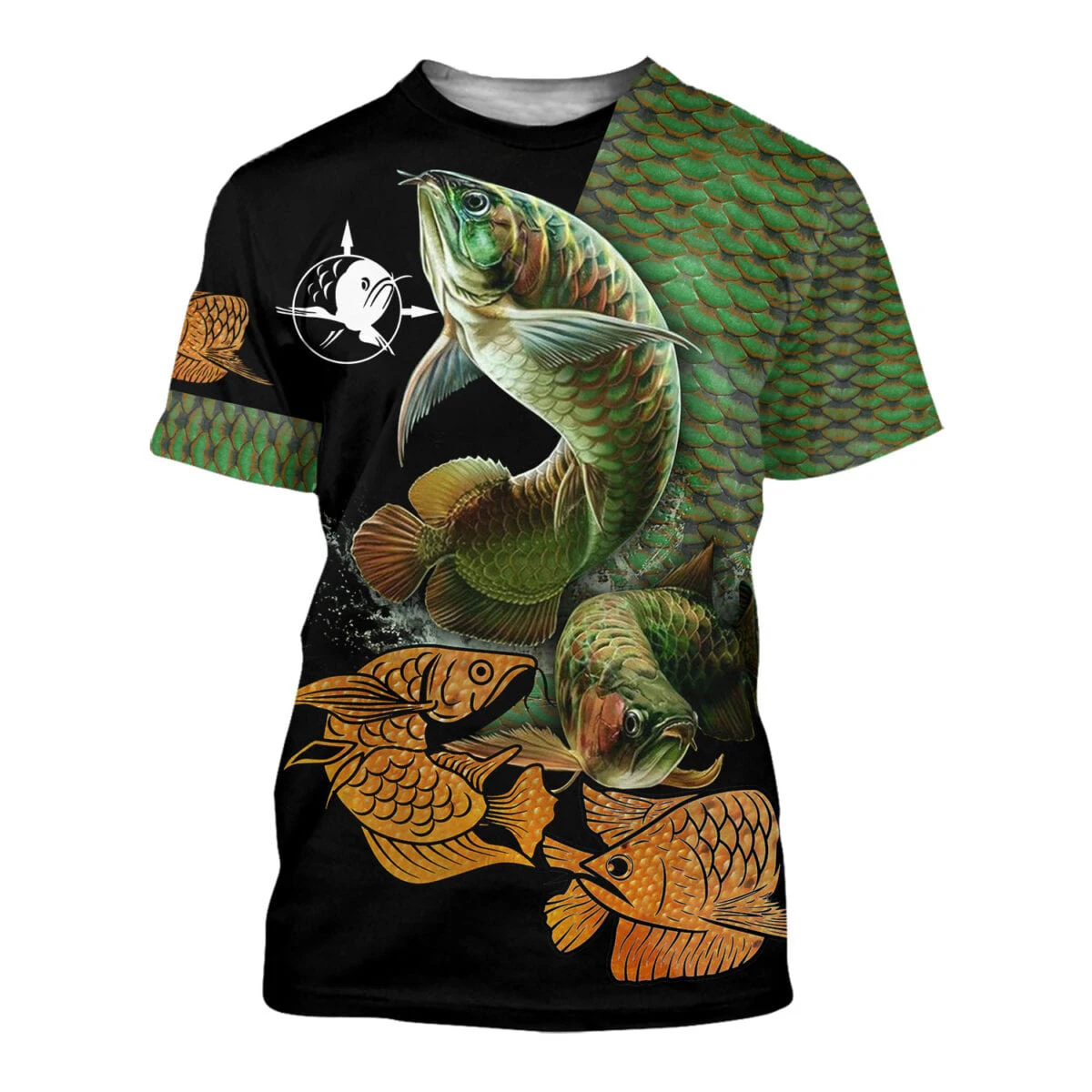 Love Brook Trout Fishing 3D All Over Printed Men t shirt Summer Harajuku Casual short Sleeve Tee shirts Unisex tops TX-28