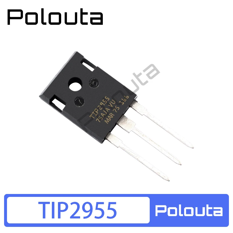 10 Stks/set TIP2955 To-218 Power Buis Pnp Kanaals 15A60V 2955 Triode Transistor Akoestische Componenten Kits Arduino Nano Polouta