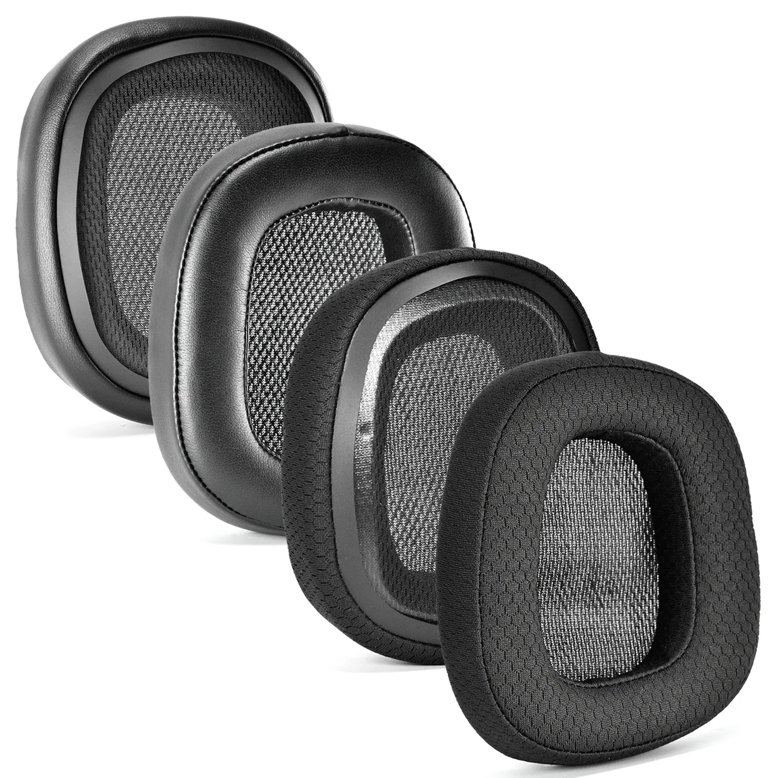 Almohadillas gruesas de espuma suave de repuesto para auriculares Logitech, almohadillas para los oídos 1,13, G633, G933, G533, G433, G733