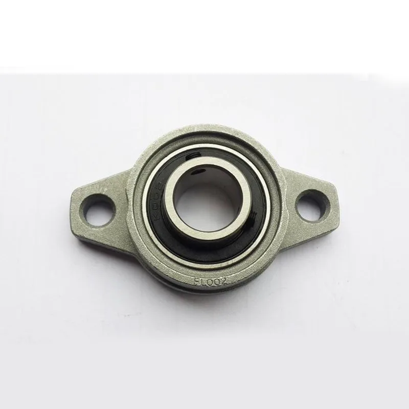 1x KFL08 KFL000 KFL001 KFL002 KFL003 KFL004 KFL005 Bloco de travesseiro de liga de zinco Rolamento rômbico Suporte de assento montado