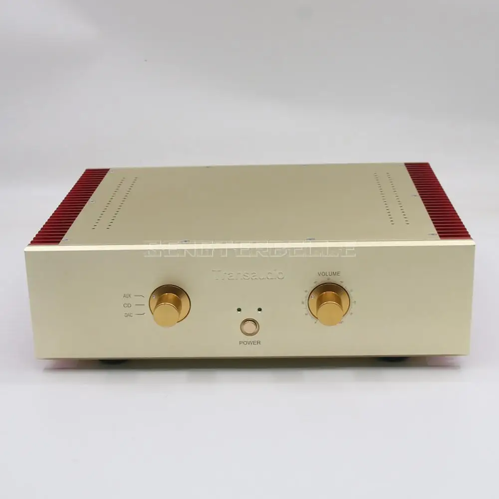 

Finished D5 240W*2 1:1 Copy DarTZeel 108 Line Power Amplifier MBL PreAmplifier OPA604 High Power Combined HIFI Audio Amplifier