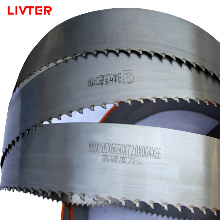 LIVTER TCT Carbide Band Saw Blade  for cutting hardwood Cutting use in Sawmill machine