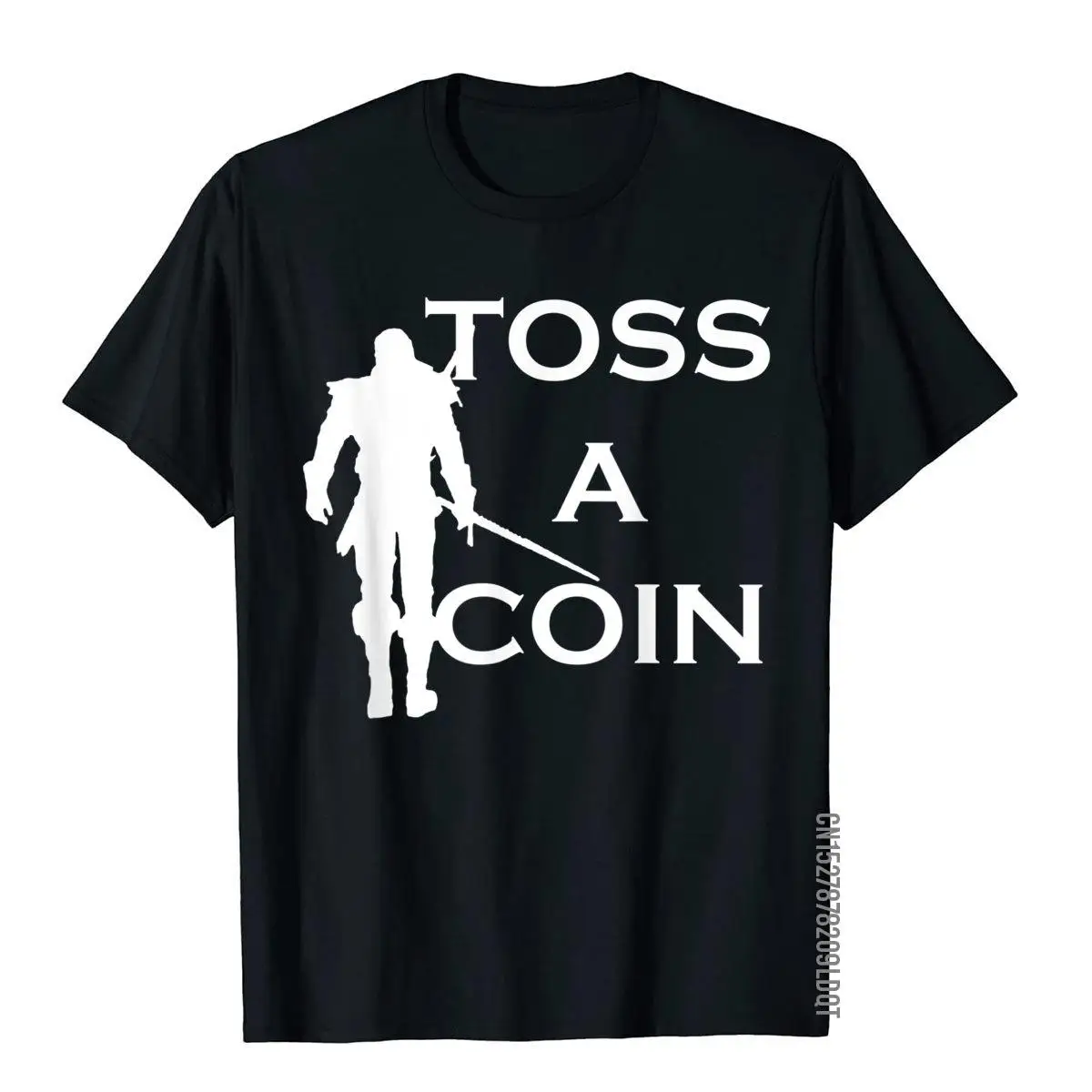 Funny Men Women Toss A Coin To Your T-Shirt Funny Simple Style Tops & Tees Cotton Top T-Shirts For Men Gothic