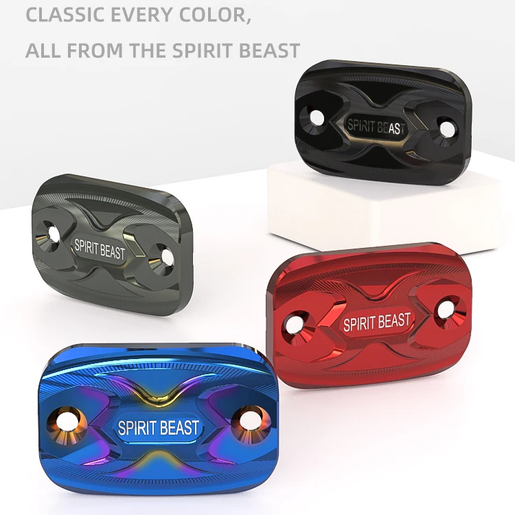 Spirit beast-قطع غيار الدراجات النارية ، NMAX 155 على غطاء المضخة ، غطاء مضخة زيت الفرامل المعدل ، الديكور الخارجي للدراجات النارية NMAX 125