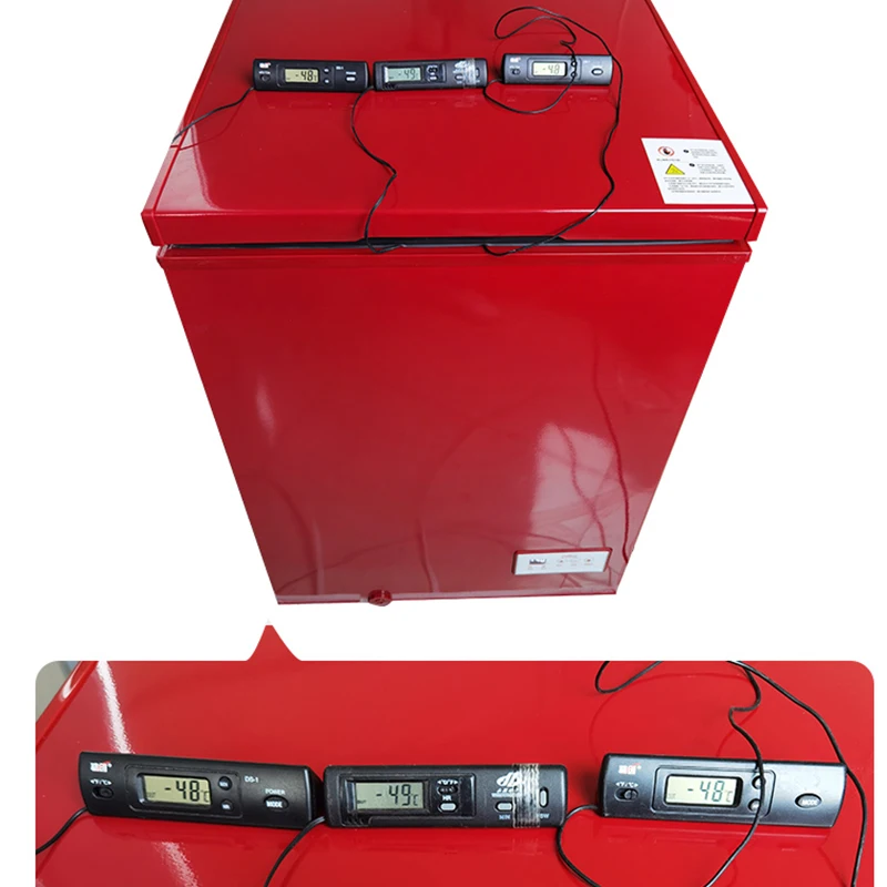 Congélateur Commercial à très basse température, grande capacité, 100l, 100 W, refroidissement Direct, pour usage domestique, BD(C)-200