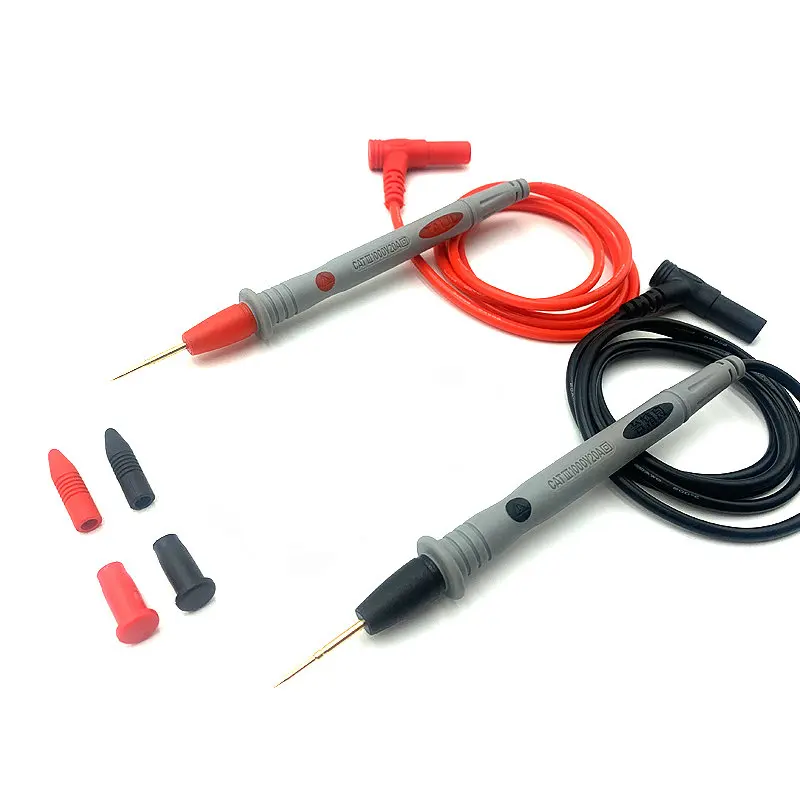 Multimeter Test Leads Universal Cable AC DC 1000V 10A 20A CAT III Measuring Probes Pen for Multi-Meter Tester Wire Tips