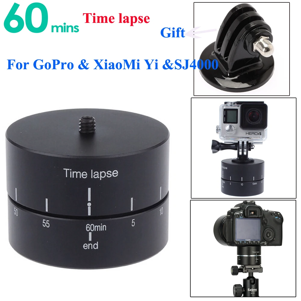 Smart Multifunction Time Roating Mount Adapter For Gopro Max Hero11 10 9 8 7 Iphone DJI OSMO Insta360 ONE X2/R Camera Accessory