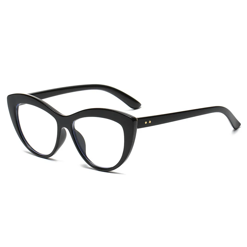 Fashion Anti Blue Light Cat Eye Glasses 2022Women Vintage Computer Eyeglasses Frame Blocking Glasses Transparent Optical Eyewear