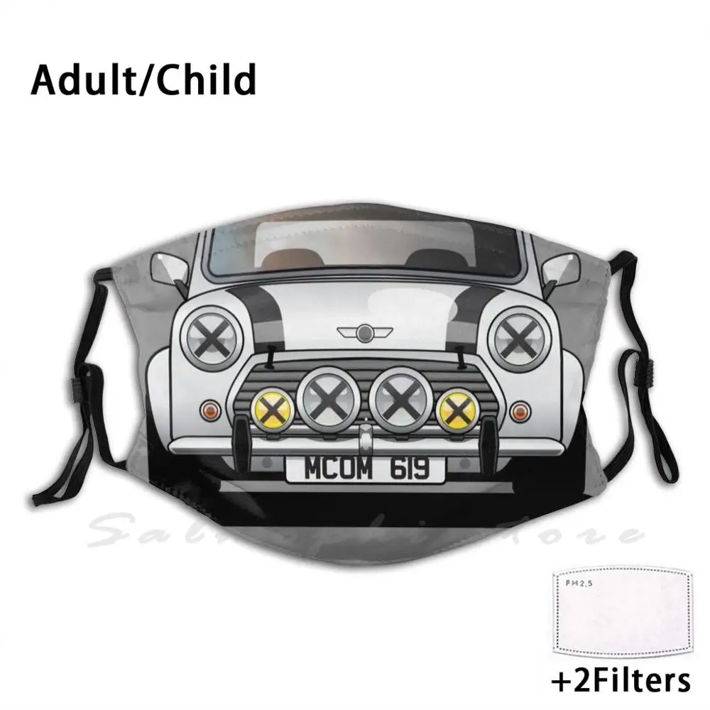 

Design Icons : British M1N1 C00Per 1300 Print Washable Filter Anti Dust Mouth Mask Car Car Art Drawing Cars Rally Rallye Lights