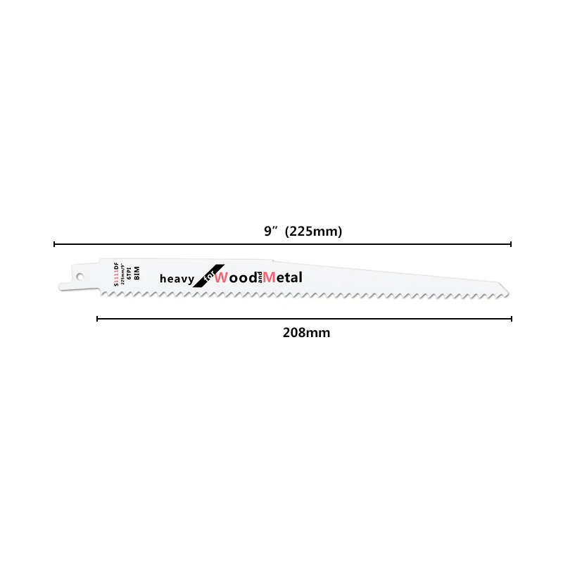 Jig Lưỡi Cưa S1111DF HCS Ghép Hình Lưỡi Dao Cho Gỗ Và Cắt Kim Loại Saber Thấy Công Cụ Điện Lưỡi Cưa Chuyển Động Qua Lại Thấy lưỡi Dao