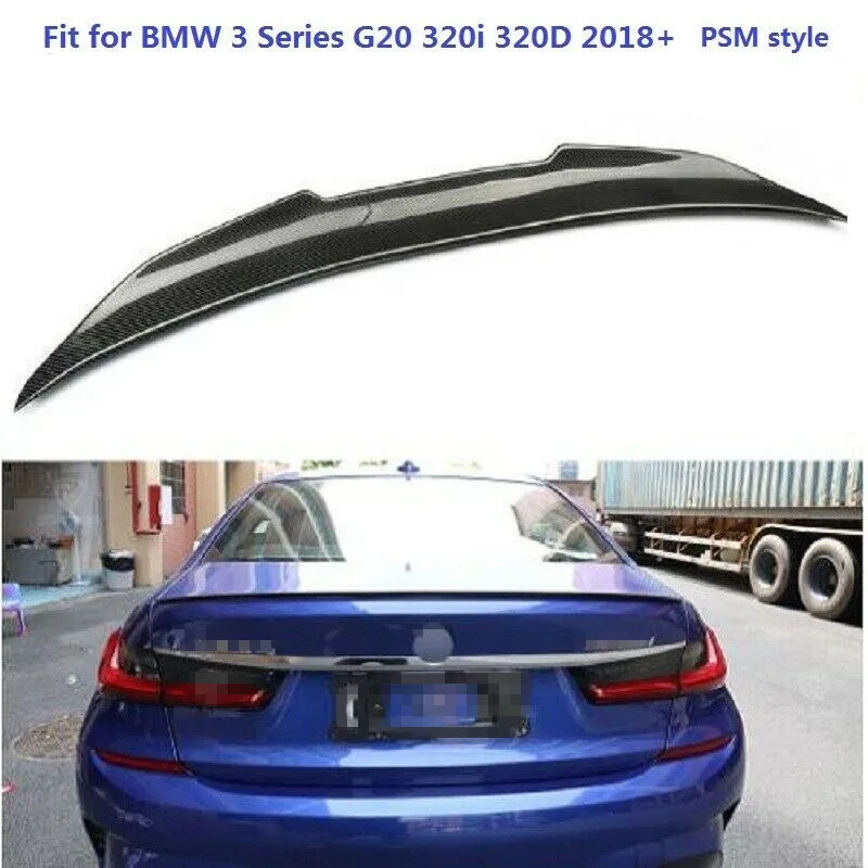 

Carbon Fiber M Performance Rear Spoiler Fit For BMW 3 Series G20 320i 320D 2018+