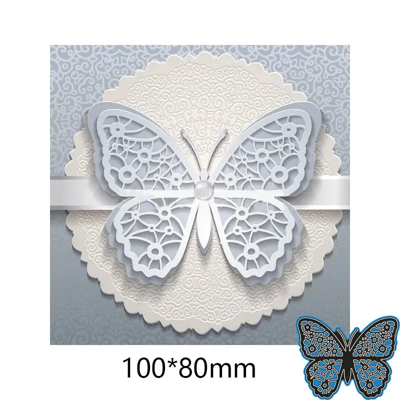 

Butterfly Metal Cut Dies Stencils for Scrapbooking Stamp/Photo Album Decorative Embossing DIY Paper Cards