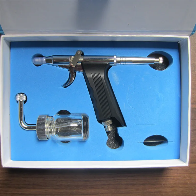 Water Airbrush Gun Kit For Salon Skin Care Oxygen Spraying Cleaning Beauty Device