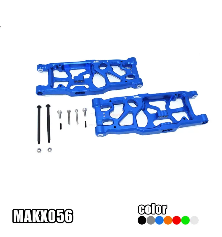 GPM Alloy Rear Lower Suspension Arms Set for 1/5 ARRMA KRATON 8S ARA110002T1 ARA110002T2