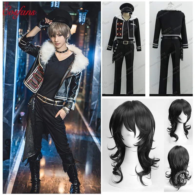 

Ensemble Stars UNDEAD Cosplay Costume Ver. Kaoru Hakaze Rei Sakuma Koga Oogami Cosplay Full Set Halloween Carnival Costume wig