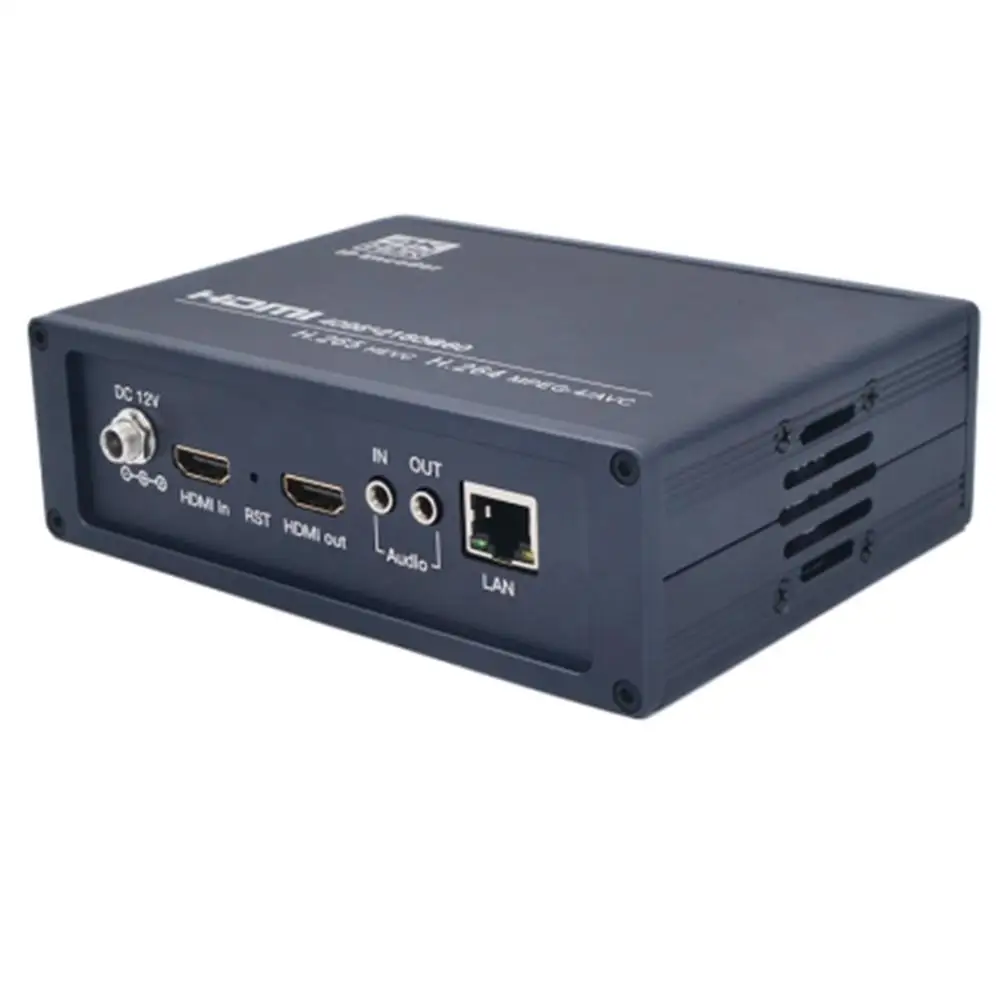 TV HD Live Encoder System, Ultra IPTV HDMI para IP, Sistema de TV CATV, Codificador de Vídeo, H265, H264, 4K, 60P, H265