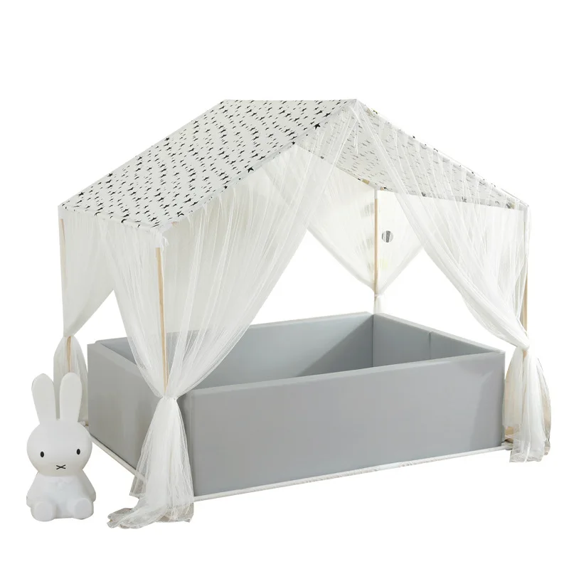 Ins baby sofa children's tent game house baby game house mosquito nets children's game house anti-mosquito soft fence game pool