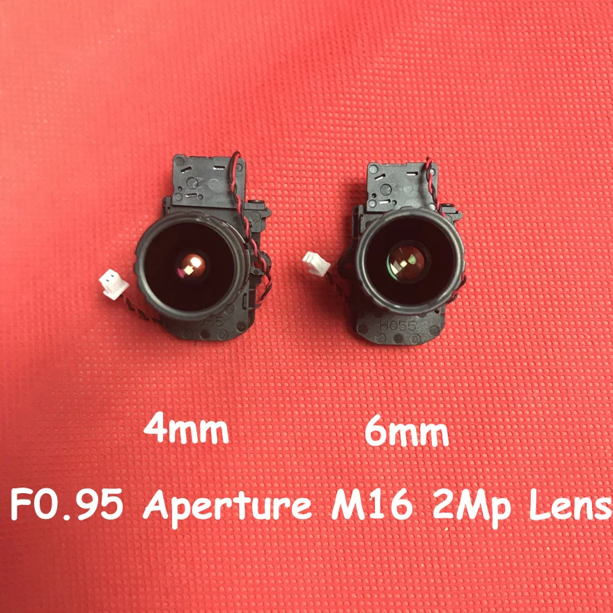 Hd F0.95 Aperture M16 Mount Fixed Iris Cctv Lens For Imx327 Imx291 Cam Module Ir Cut Switcher 4Mm 6Mm Starlights Video Recorder