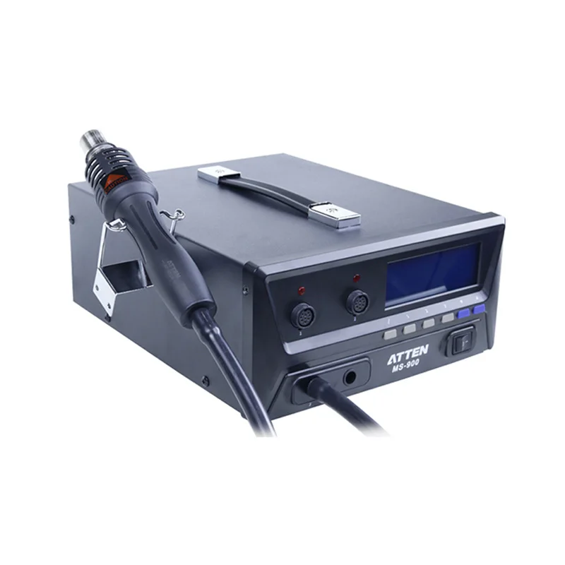 ATTEN MS-900 4 in 1 Rework Station --- Soldering Stations + Soldering tweezers + Desoldering gun +Hot air desoldering station