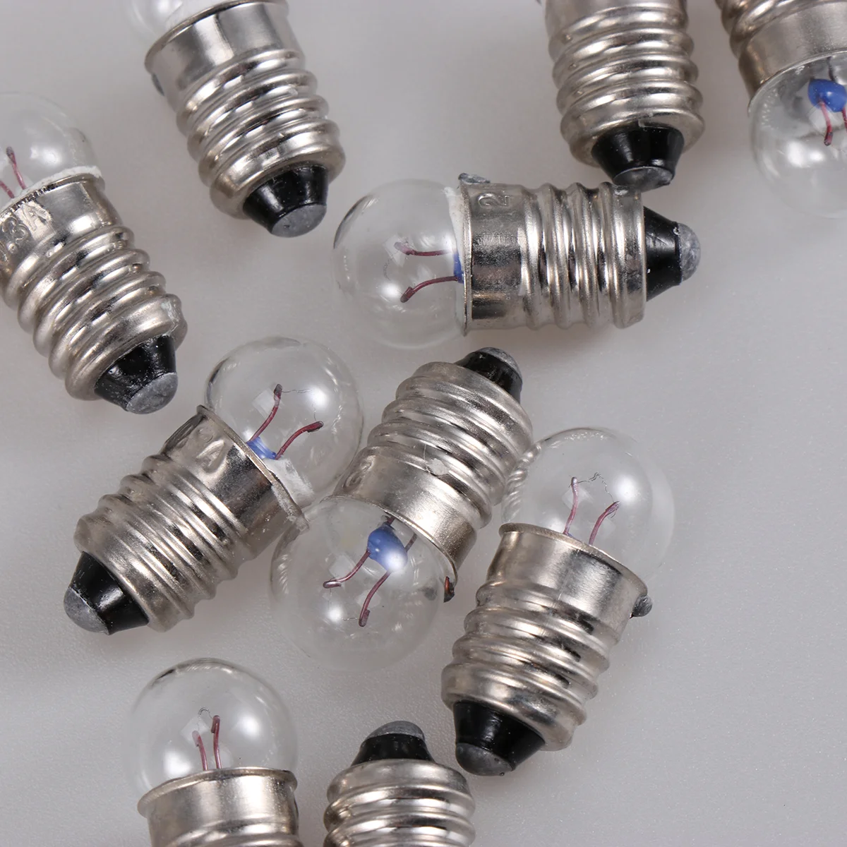 Light Bulb Bulbs E10 Flashlight Mini Miniature Led Electric Experiment Replacement 2.5V Student 0.3A Bead Screw Physics Lights