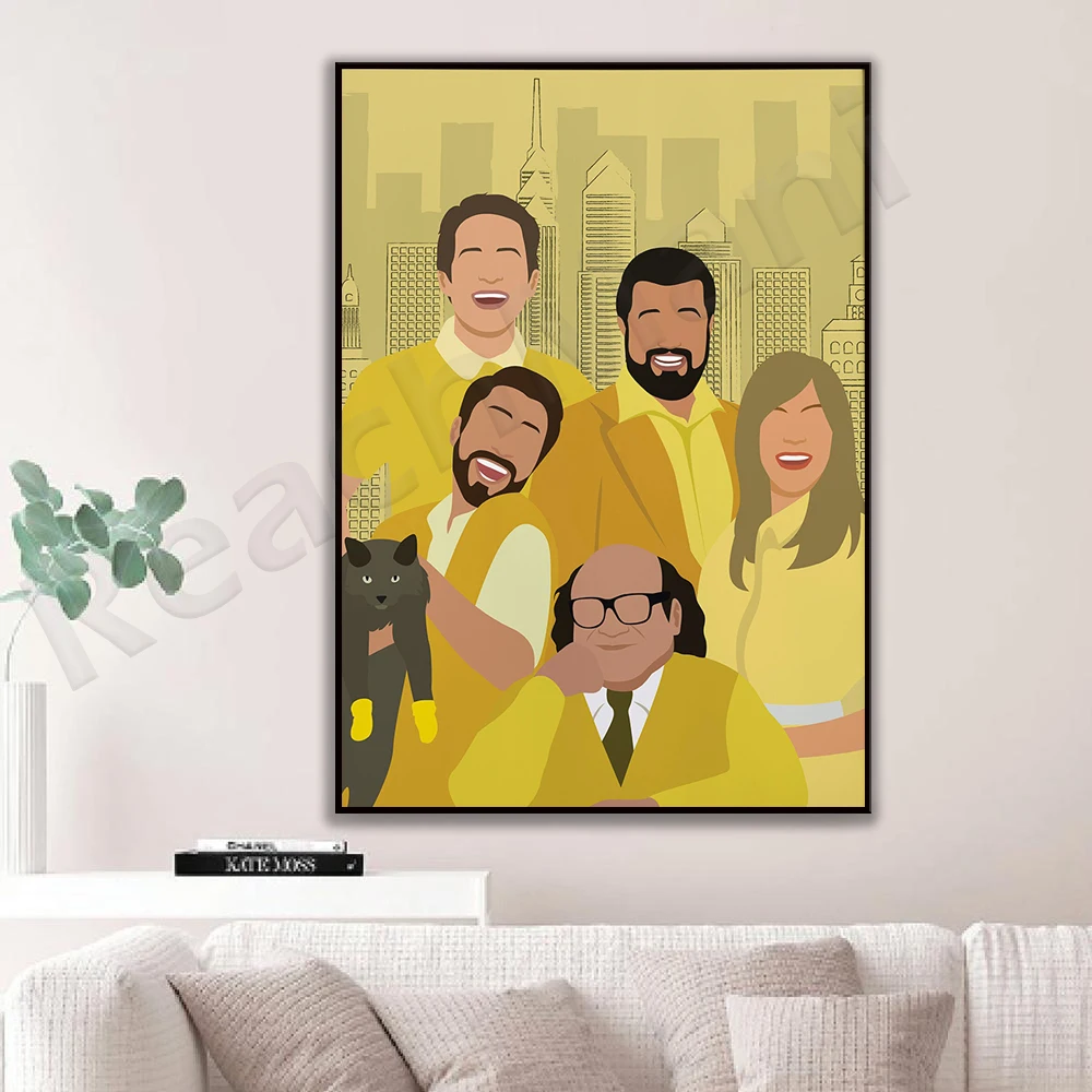 Philadelphia TV series posters are always sunny, always sunny wall art decoration, poster printing