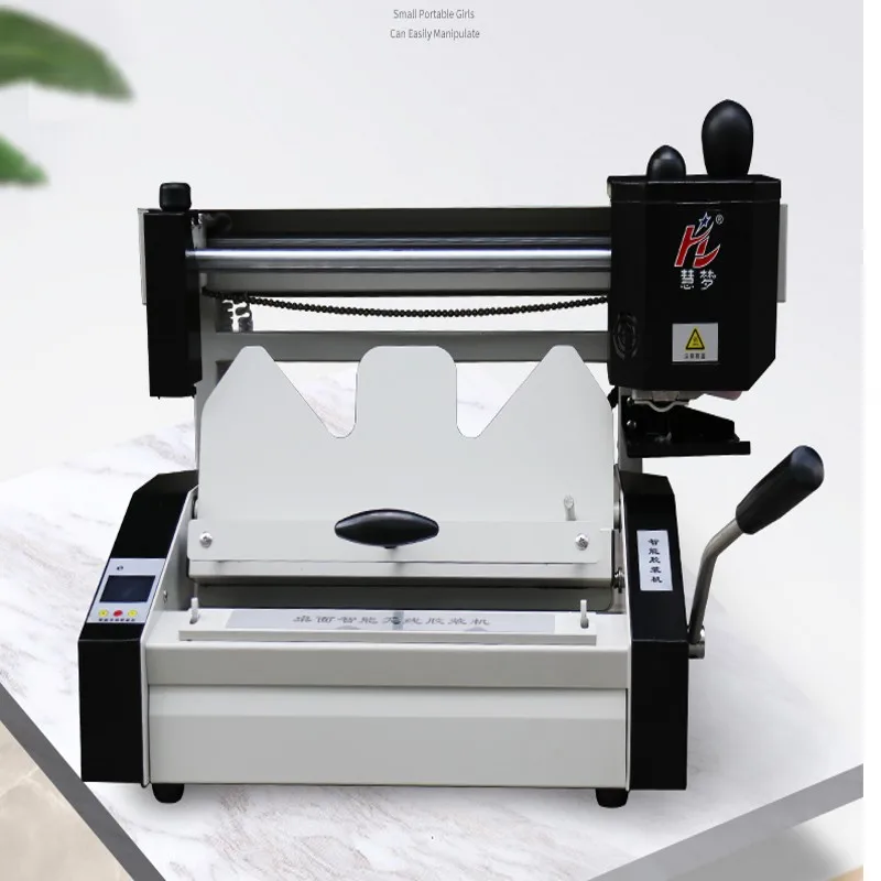 

Perfect Binding Machine Hot Melt Glue Book Binder 5cm Thickness