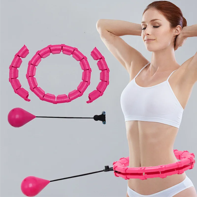 

Adjustable Fitness Hoops Abdominal Thin Waist Exercise Detachable Massage Hoops Sport Hoops Gym Home Training Weight Loss