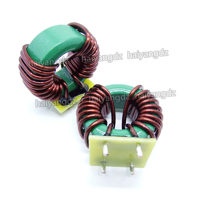 Inductor de modo común de 31x19x13mm, 1,5mh, 1,8 cables, 20A, con placa Base, anillo magnético, Choke, modo común de alta corriente