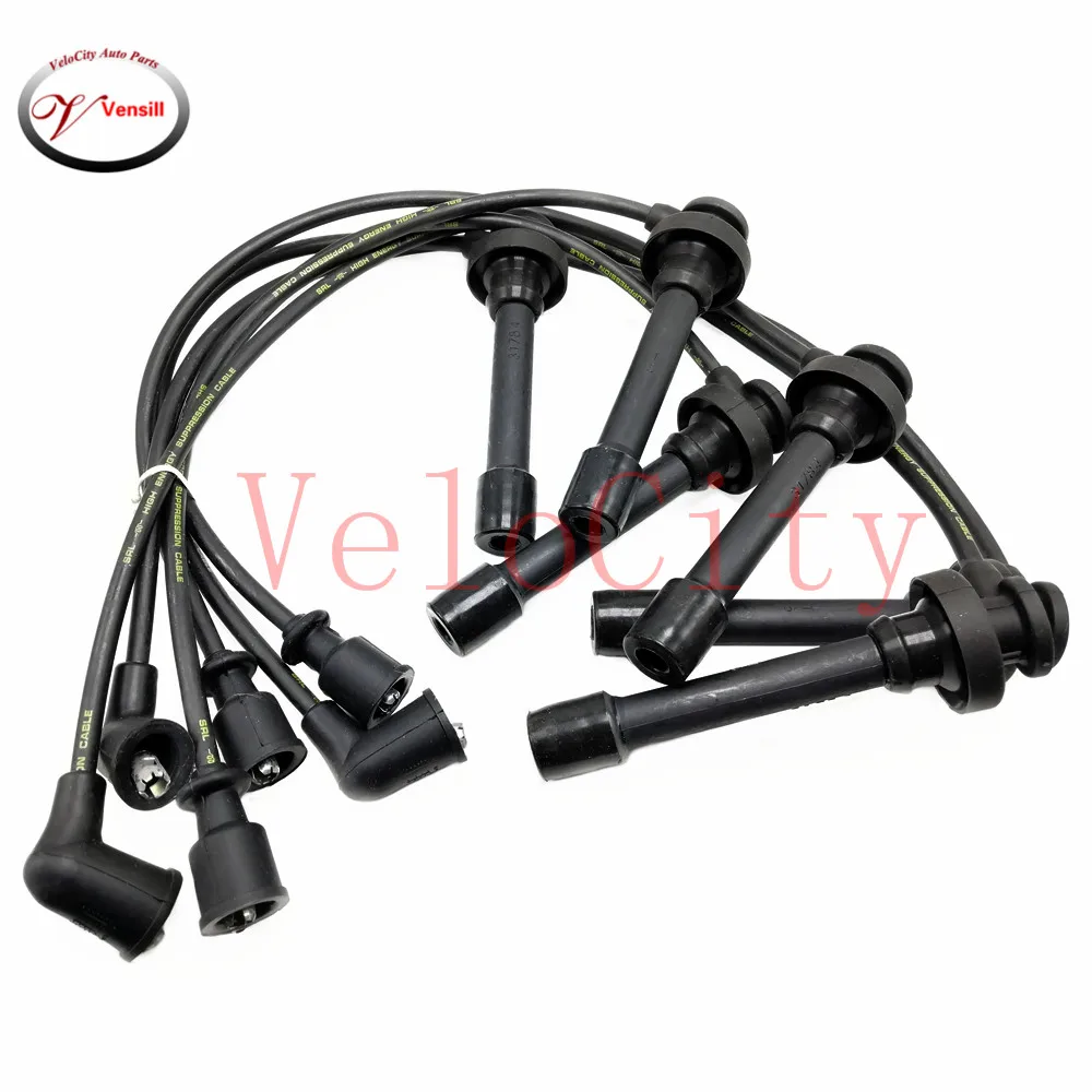 Spark Plug Wire Set Ignition Cable For Mitsubishi Pajero II Montero L200 Shogun II Part No# MD173402 ADC41614 7729 73406