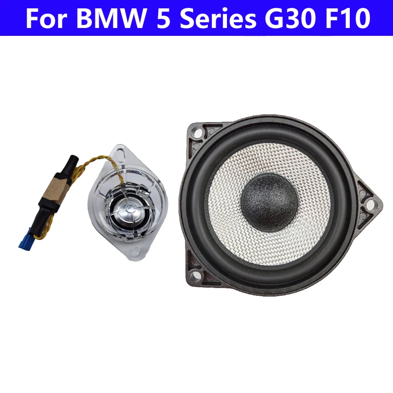 

For BMW 5 Series G30 F10 Car Tweeter Covers Glow Speaker Audio Trumpet Head Treble Led Before And After Loudspeaker