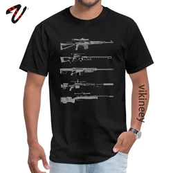 Men Short Sleeve Sniper Rifles Tshirts Justice Tops Shirt Retro Justice O Neck T-shirts Wholesale