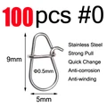 100pcs size 0