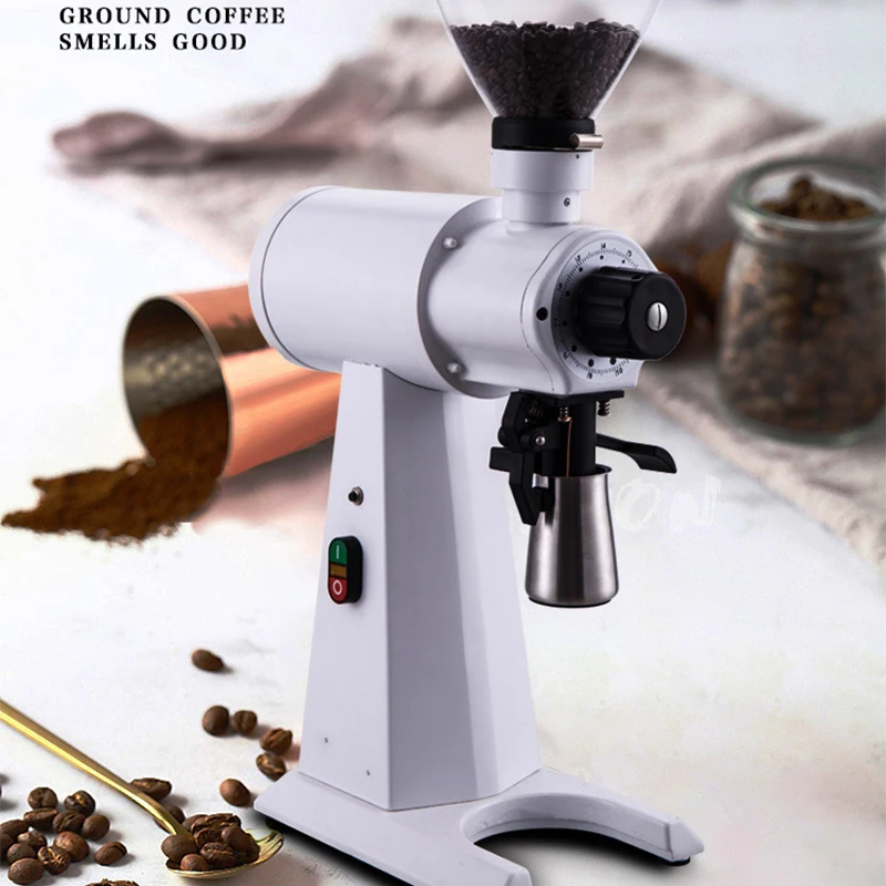 مطحنة القهوة C98PRO-DD بقدرة 1000 وات، مطحنة كهربائية تجارية كبيرة عالية الطاقة، مطحنة مسحوق الإسبريسو، مطحنة حبوب القهوة 220 فولت