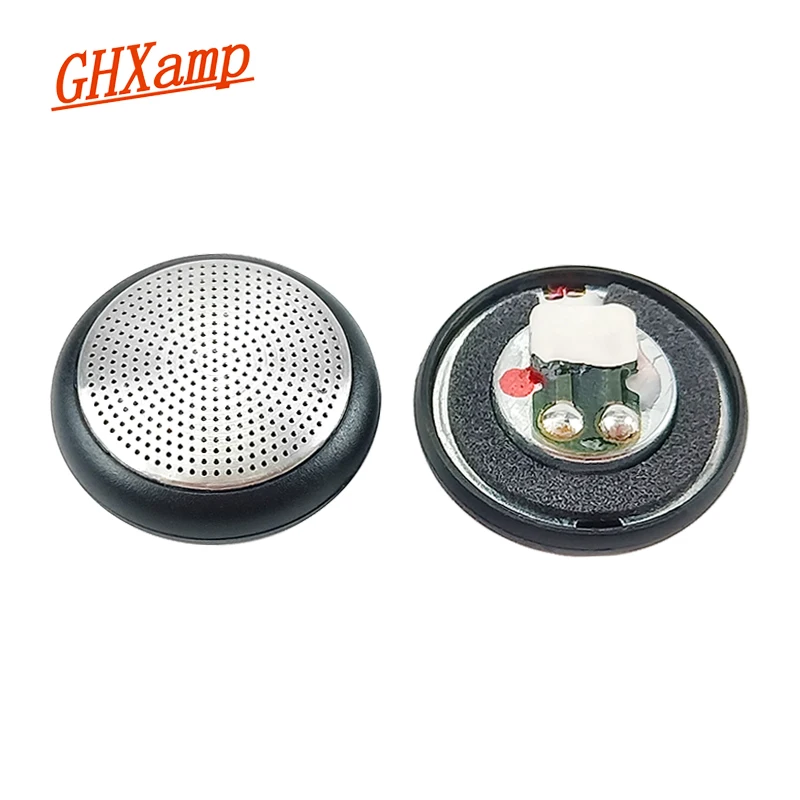 Ghxamp 14.8 Mm 64OHM Oortelefoon Luidspreker Moving Coil Volledige Bereik Oortelefoon Speaker N55 Magnetische Hoge Geluidskwaliteit Unit 112DB 2 Pc