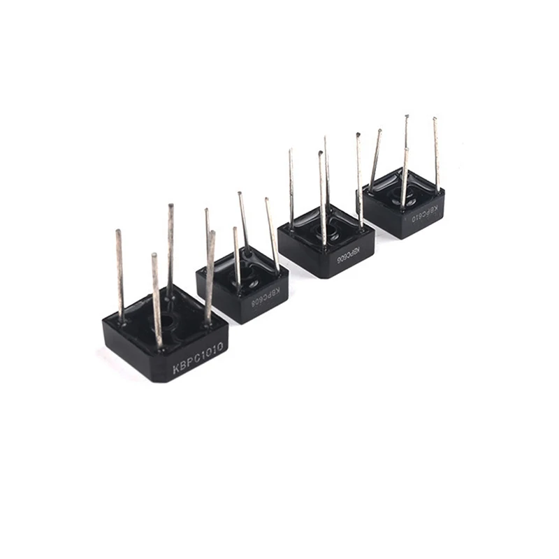 5PCS/LOT KBPC1010 KBPC610 KBPC608 KBPC606 6A 8A 10A 600V 1000V Diode Bridge Rectifier New Original Good Quality Chipset