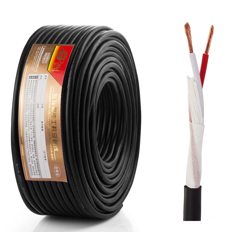 HIFI Loud Speaker wire 16GA Pro Audio DIY Cable Bulk line for hometheater ktv amplifier DJ System music concert with speakon xlr