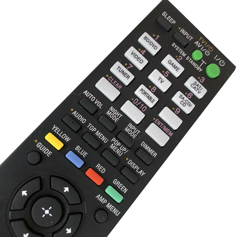 Nuevo Control remoto RM-AAU104 para SONY AV STR-DH520 STR-DN610 STR-DH710 M-AAU105 RM-AAU106 RM-AAU107 Fernbedienung