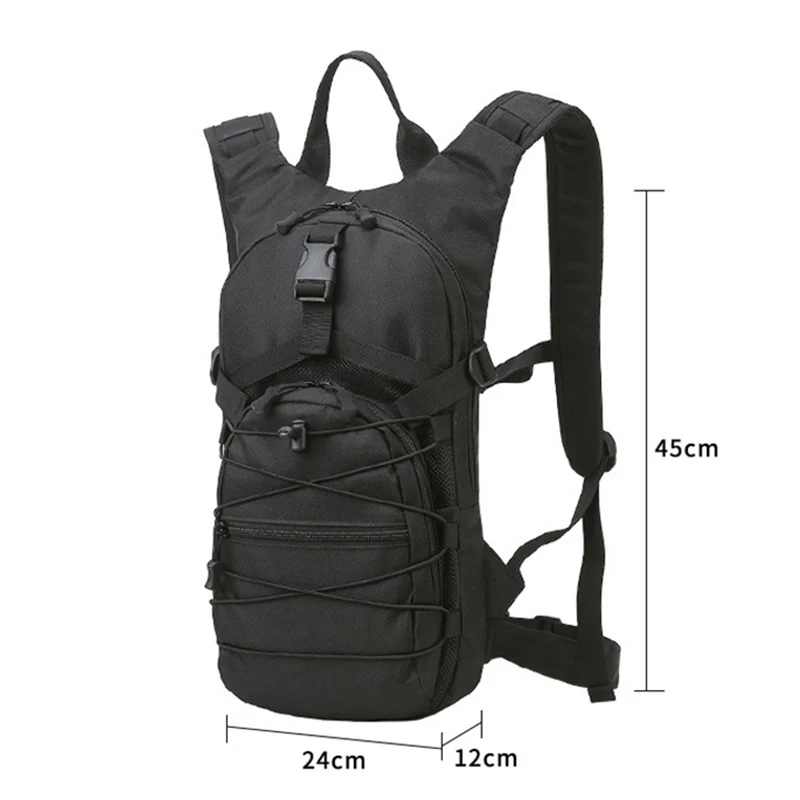 15L Molle Tactical Backpack 800D Oxford Hiking Bicycle Backpack Men Outdoor Sports Cycling Climbing Camping Bag XA257D