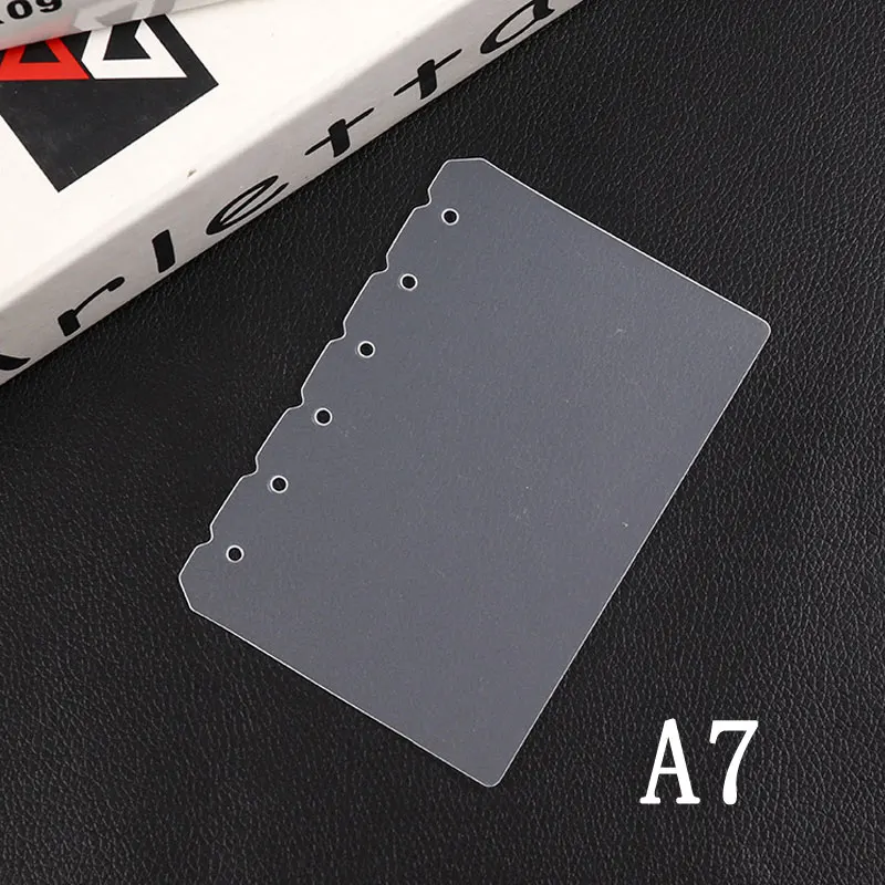 2pcs A4 B5 A5 A6 PP Matt Frosted Plate for Protecting Inner Paper Spacer for Planner Filofax Organizer Divider Separator Board