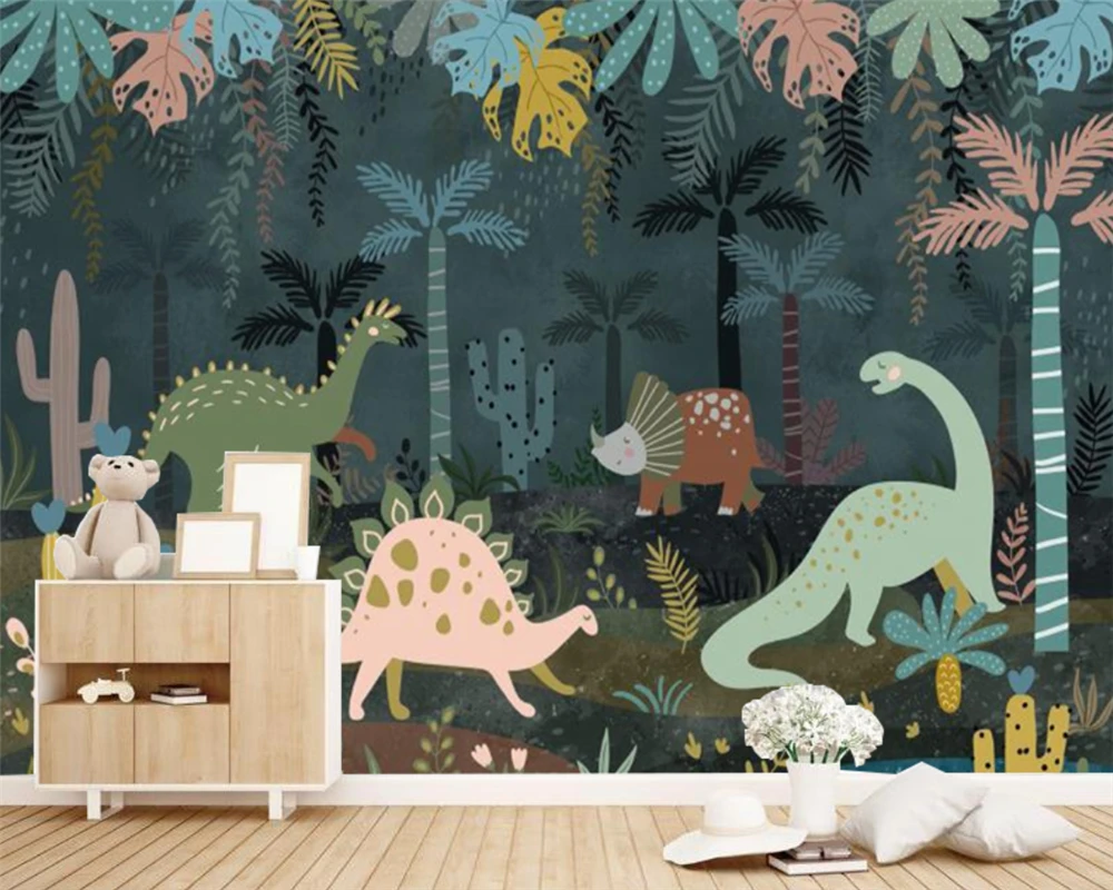 

custom Southeast Asia Tropical wallpaper for bedroom wallpapers for living room Children's room background wall mural wallpaper