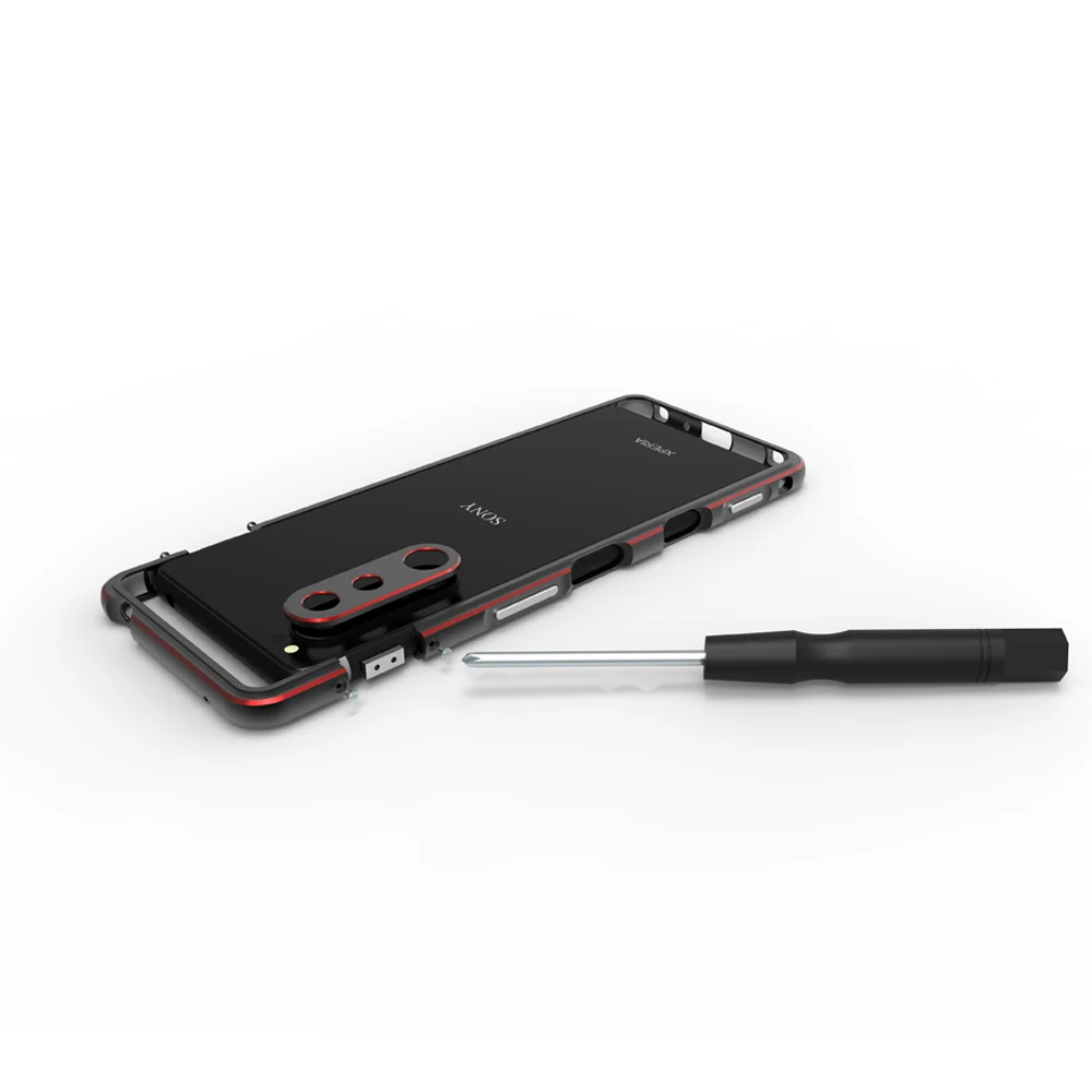 Shockproof Metal Case For Sony Xperia 5 iii 10 iii 1 IV Phone Case 1 V Strong Aluminum Bumper Camera Lens Protective Frame Cover
