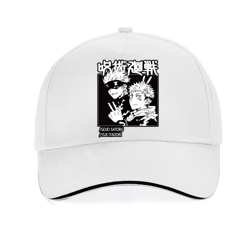 Anime Gojo Satoru hat Fashion men jujutsu kaisen Baseball Cap Summer unisex Casual jujutsu kaisen adjustable snapback hats