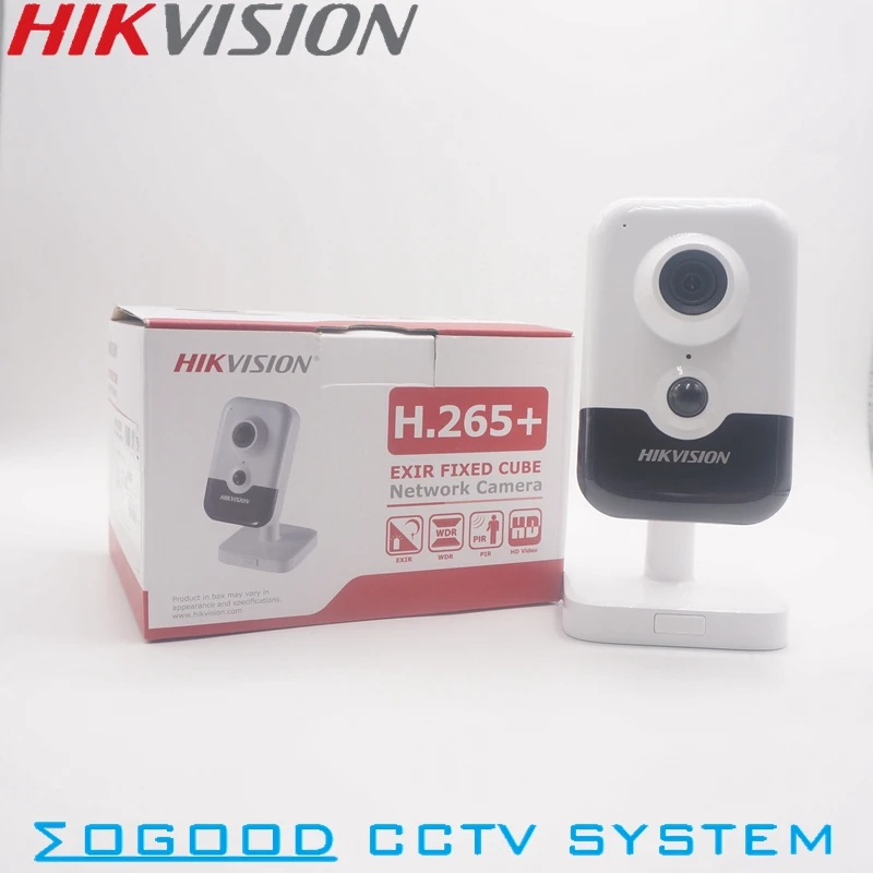 

Hikvision DS-2CD2443G2-I Replace DS-2CD2442FWD-IW 4MP International Version Cube IP Camera Support Upgrade EZVIZ P2P PoE