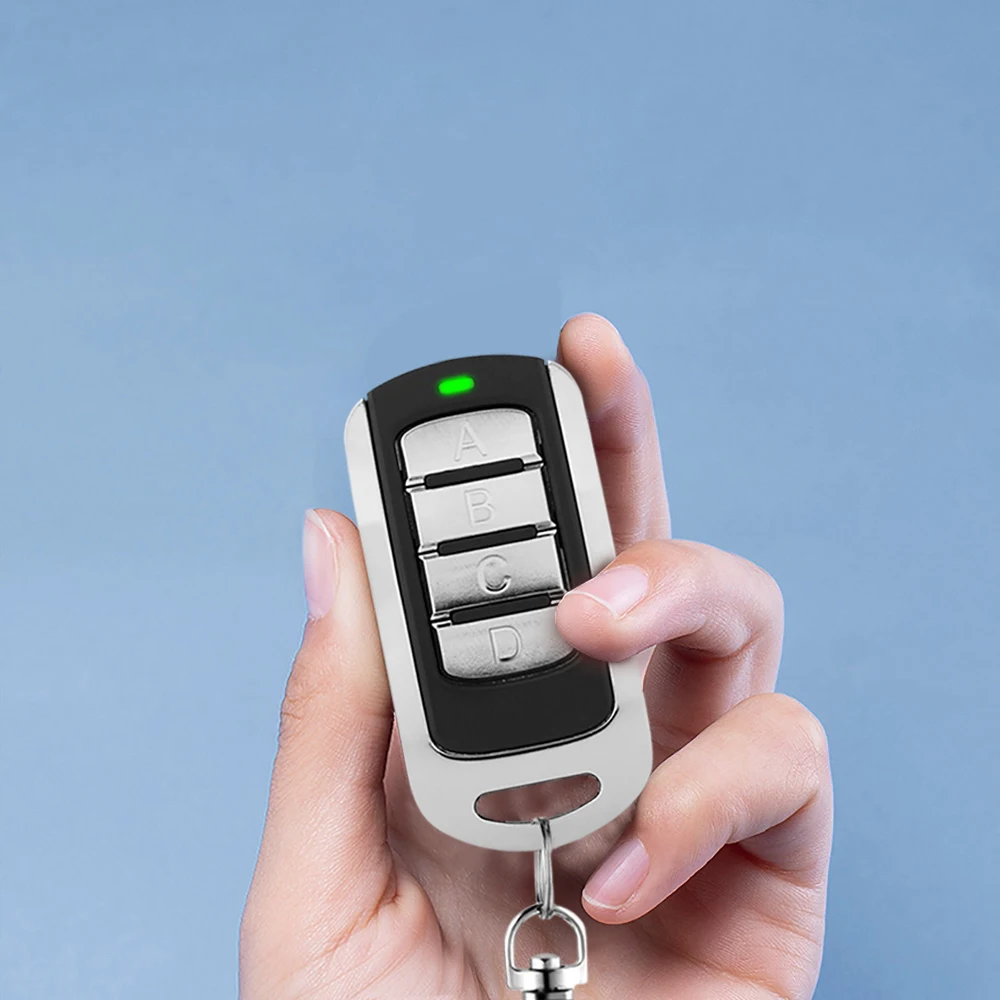 Garage Gate Remote Control 280mhz-868mhz Multi Frequency Garage Door Opener 4 Buttos Variable Code Garage Command Door Key Fob